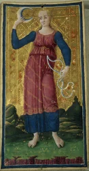 The Moon, tarot card